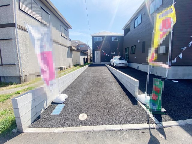 『八王子市新築戸建て』八王子大楽寺町147-5【仲介手数料無料】　３１期の外観|～仲介手数料無料☆八王子ひなた不動産～八王子市大楽寺町　新築戸建て