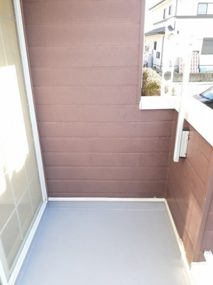 【バルコニー】 | ドミール姫見 | 陽当たり良好なバルコニーです