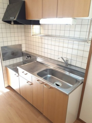 【キッチン】 | ドミール姫見 | きれいなキッチンです