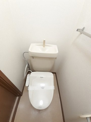 【トイレ】 | ドミール姫見 | トイレもきれいです