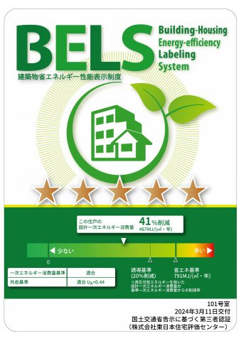 【省エネ性能ラベル】 | Bronnley Court