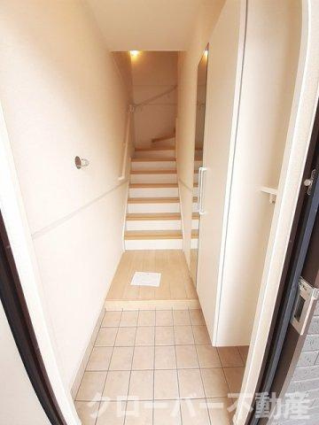 ウエストベルの玄関