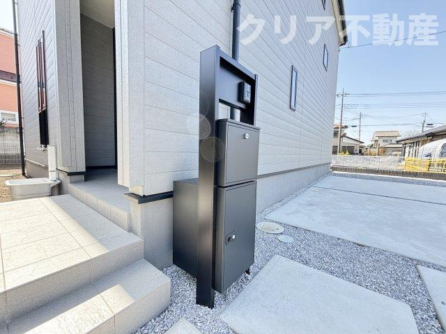 【エントランス】 | 高崎市新町第24　新築1号棟　駐車4台可♪