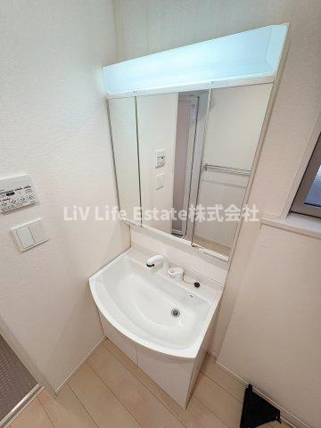 西東京市ひばりが丘４丁目貸家の洗面所