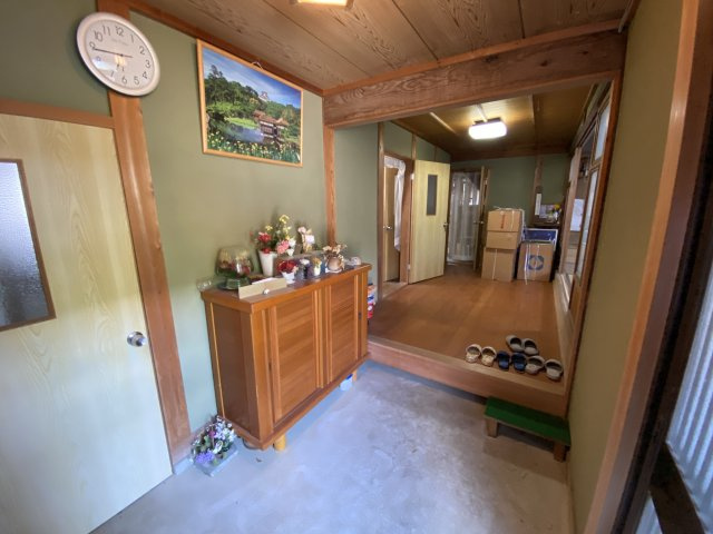 丹波市青垣町大稗の中古一戸建の区画図