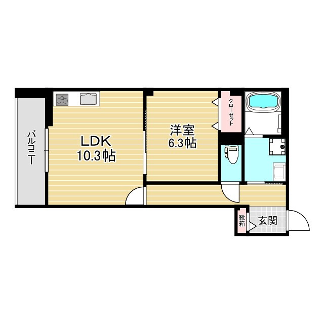 ストック羽沢の間取り
