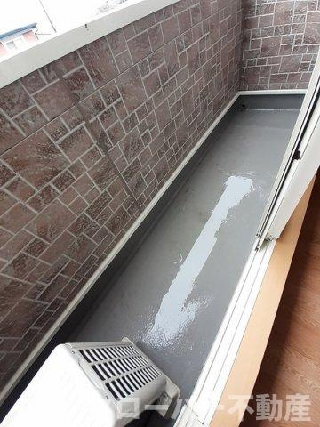 サンハローＤのバルコニー