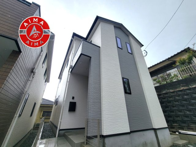 福岡市南区長住1丁目第2-4棟（1号棟）の外観|デザイン性のある外観です。