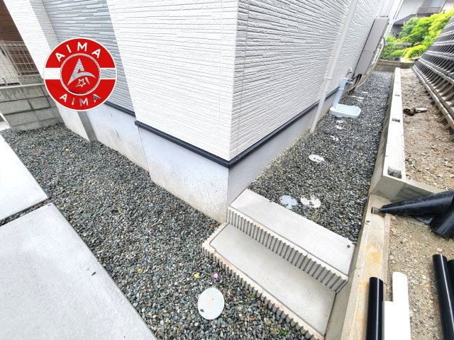 福岡市南区長住1丁目第2-4棟（1号棟）の外観|お庭で自由な時間を過ごせます。