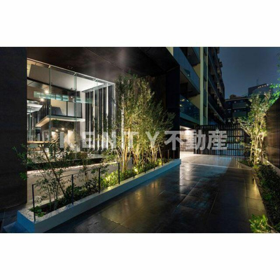 【エントランス】 | ザ・パークハビオ目黒桜邸 | 落ち着いたエントランスです