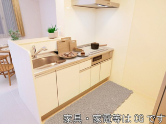 【キッチン】 | ファミリアつくば | イメージ(別号室)