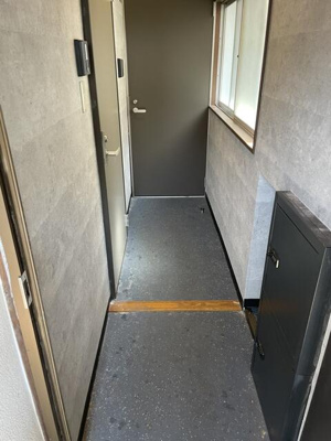 【ロビー】 | 神大寺アパート | 内廊下