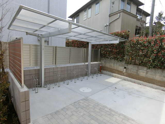 へーベルメゾン元町のその他共用部分|★屋根付き駐輪スペース★