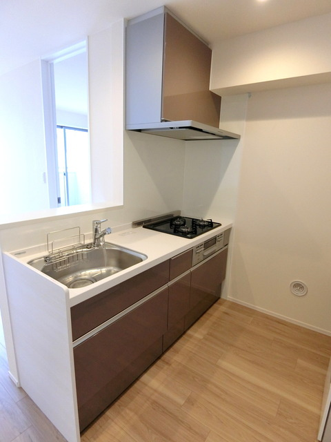 へーベルメゾン元町のキッチン|★ガス３口グリル付きキッチン★