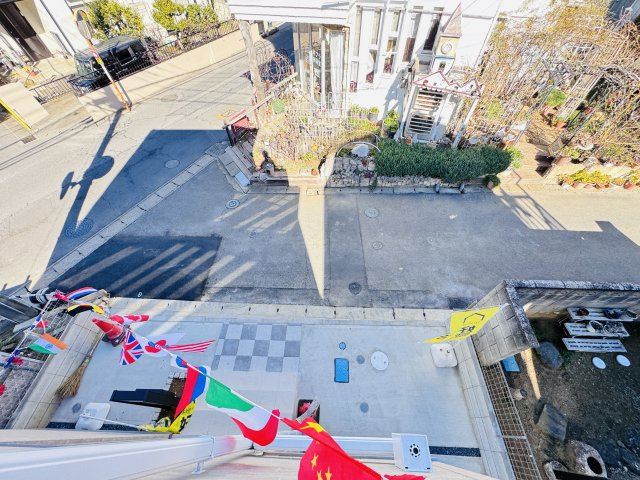 柏市しいの木台４丁目新築戸建【高柳西小学校：6分】の展望|バルコニーより道路側眺望