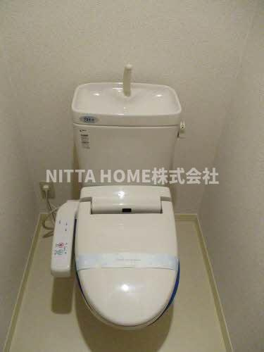 シャーメゾン楽音寺Ｂのトイレ|もちろんウォシュレット付きのトイレです◇