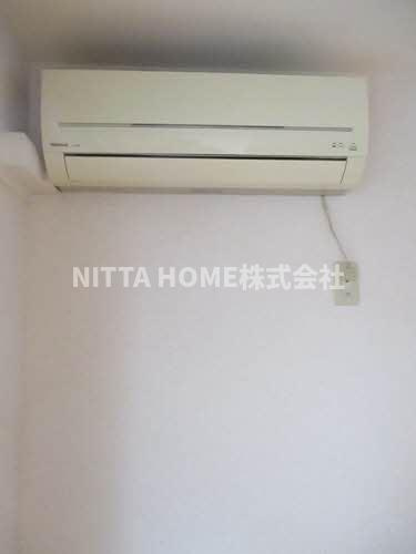 シャーメゾン楽音寺Ｂの設備|エアコン完備はうれしいですね☆彡