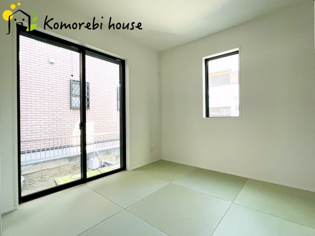 伊奈町小室　10期　新築一戸建て　グラファーレ　01の和室|和室があると落ち着いた雰囲気になりますね