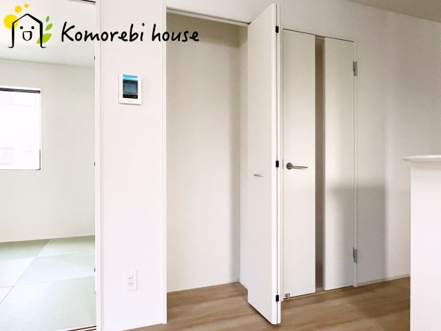 伊奈町小室　10期　新築一戸建て　グラファーレ　01の収納|収納のためのスペースです