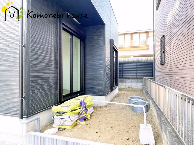 伊奈町小室　10期　新築一戸建て　グラファーレ　01の庭|たまにはお庭で休日を過ごしてみるのもよいかもしれません