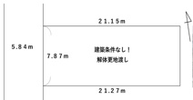 八尾市田井中三丁目　売土地の画像