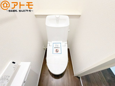 【トイレ】 | 焼津市下小田中町第1期　新築戸建　8号棟 | 毎日使うトイレだからこそ機能性を重視したいですよね！温水洗浄便座で快適な時間をお過ごしください♪