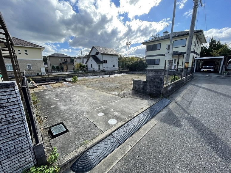 丹波篠山市郡家の売地の外観