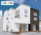 【仲介手数料０円】藤沢市亀井野Ⅲ　新築一戸建て　全3棟の画像