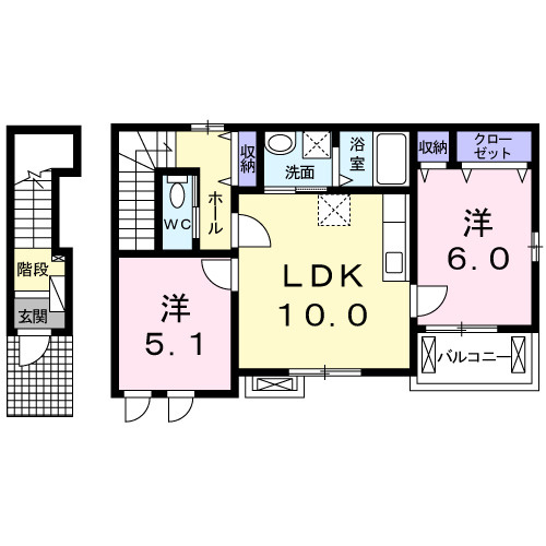 グレイスヴィラの間取り