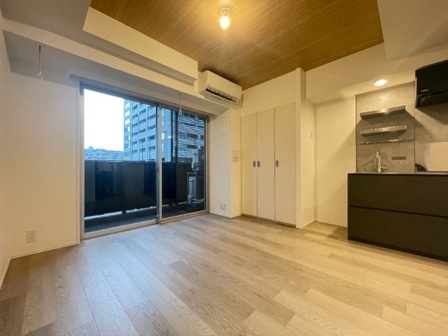 新品家具付きマンション月島12(KaGood東京)の居間・リビング|ゆったり過ごせるリビングです