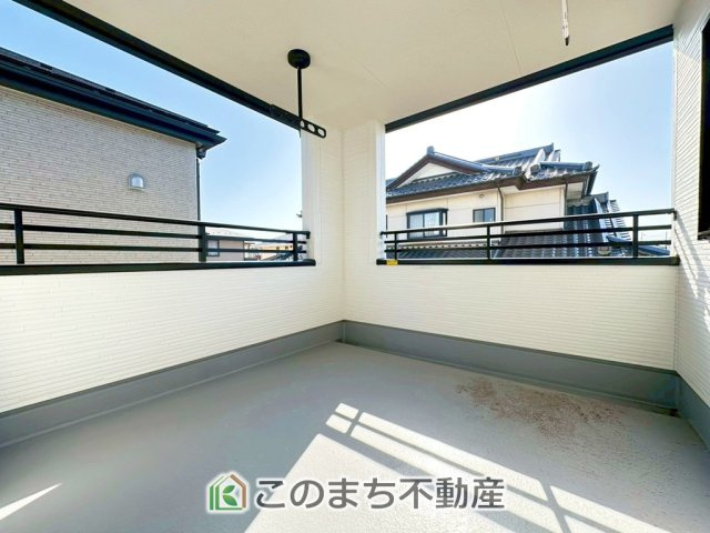 LiveleGarden.S第5下野小金井のバルコニー|雨でも安心のインナーバルコニーです！
