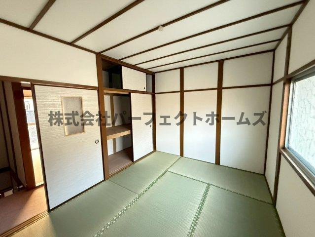 香里園山之手町テラスハウス　賃貸の和室|和室があれば客間としても活用できます