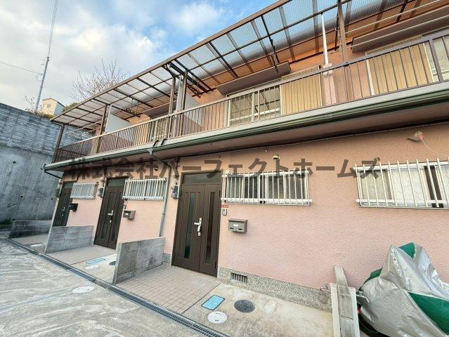 香里園山之手町テラスハウス　賃貸の外観|外はこのようになっています
