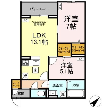 【間取り】 | CLASSEUM都賀