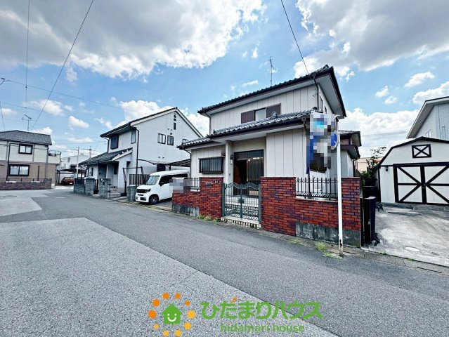 加須市久下２期　中古一戸建ての前面道路含む現地写真|2026/5/12　撮影