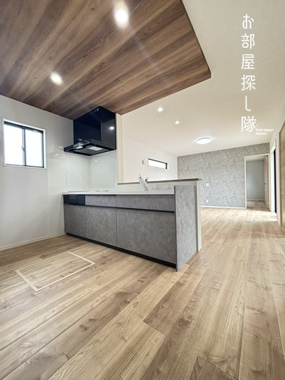 久留米市三潴町西牟田の新築一戸建の居間・リビング