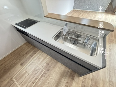 久留米市三潴町西牟田の新築一戸建のキッチン