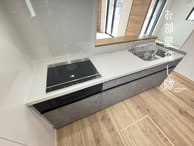 久留米市三潴町西牟田の新築一戸建のキッチン