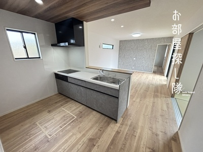 久留米市三潴町西牟田の新築一戸建の居間・リビング