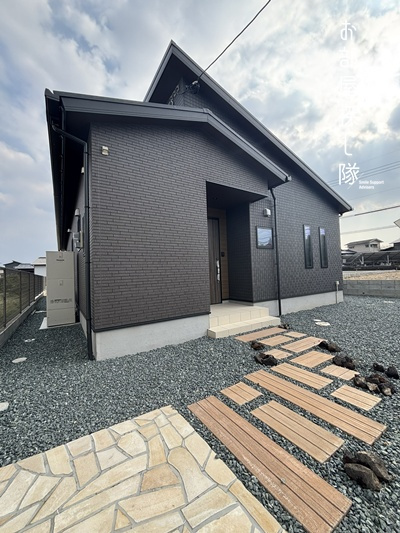 久留米市三潴町西牟田の新築一戸建の外観