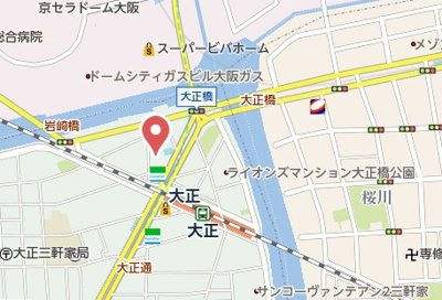 【地図】 | ファステート大正駅前トロフィ