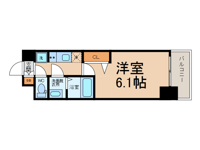 【間取り】 | ファステート大正駅前トロフィ