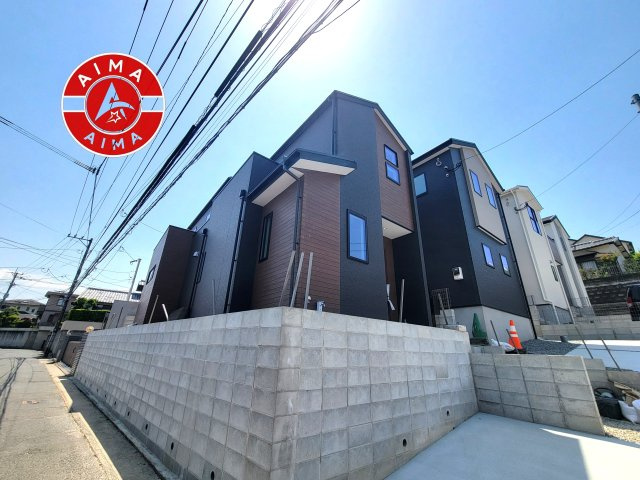 福岡市南区長住1丁目第2-4棟（4号棟）の外観|デザイン性のある外観です。