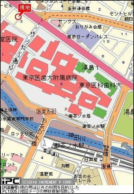 藤和シティコープ御茶ノ水吉田ビルの地図