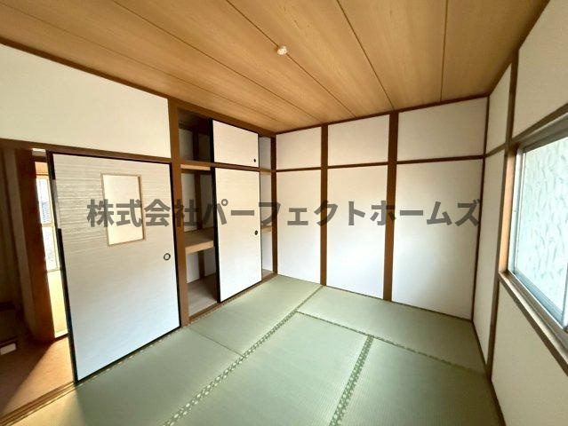 香里園山之手町テラスハウス　賃貸の和室|和室があれば客間としても活用できます