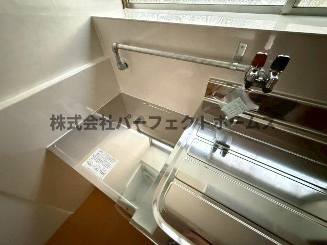香里園山之手町テラスハウス　賃貸のキッチン|お料理しやすいキッチンです