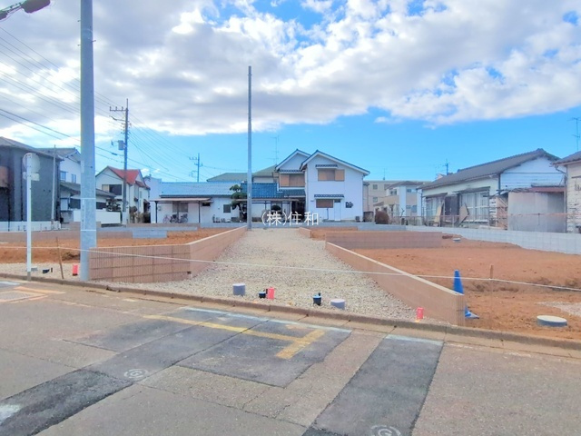 【新築分譲住宅】ふじみ野市川崎２丁目の前面道路含む現地写真