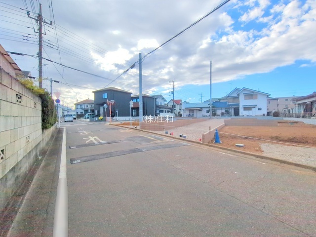 【新築分譲住宅】ふじみ野市川崎２丁目の前面道路含む現地写真