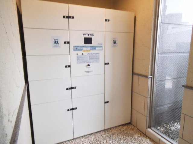 ベルグレードＡのその他共用部分|宅配ボックスが付いてます！