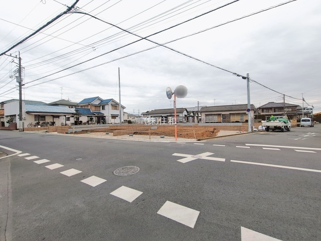 【新築分譲住宅】ふじみ野市川崎２丁目の前面道路含む現地写真